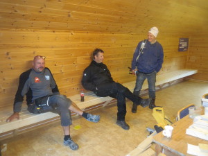 Pust i bakken på ny benk